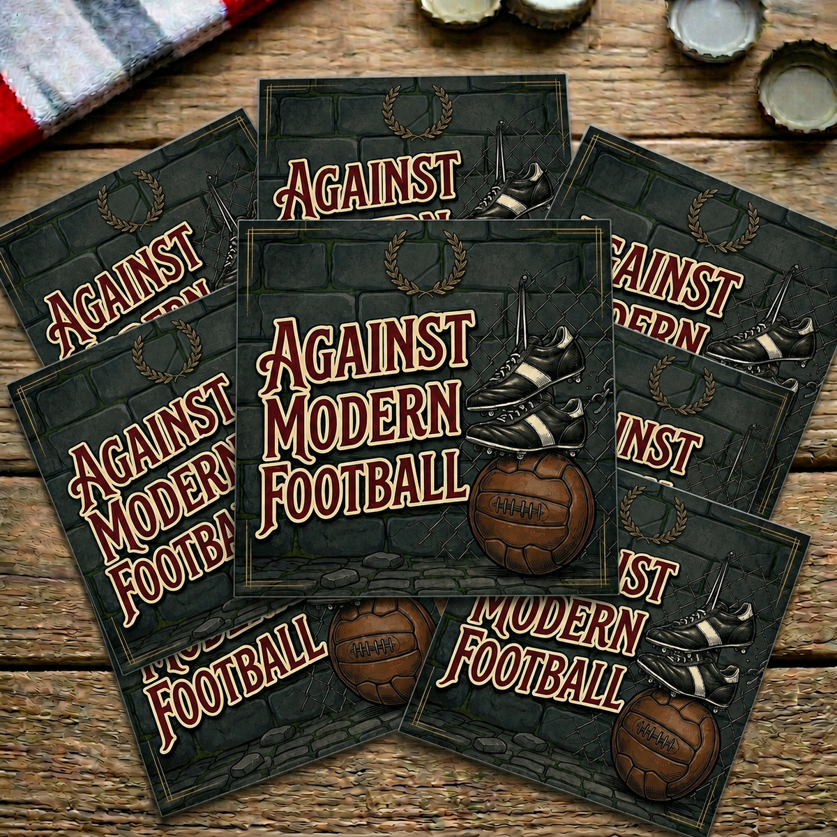 Ultras Culture – Against Modern Football Stickers (7x7 cm) by Ultras Culture - Football Streetwear Merchandise