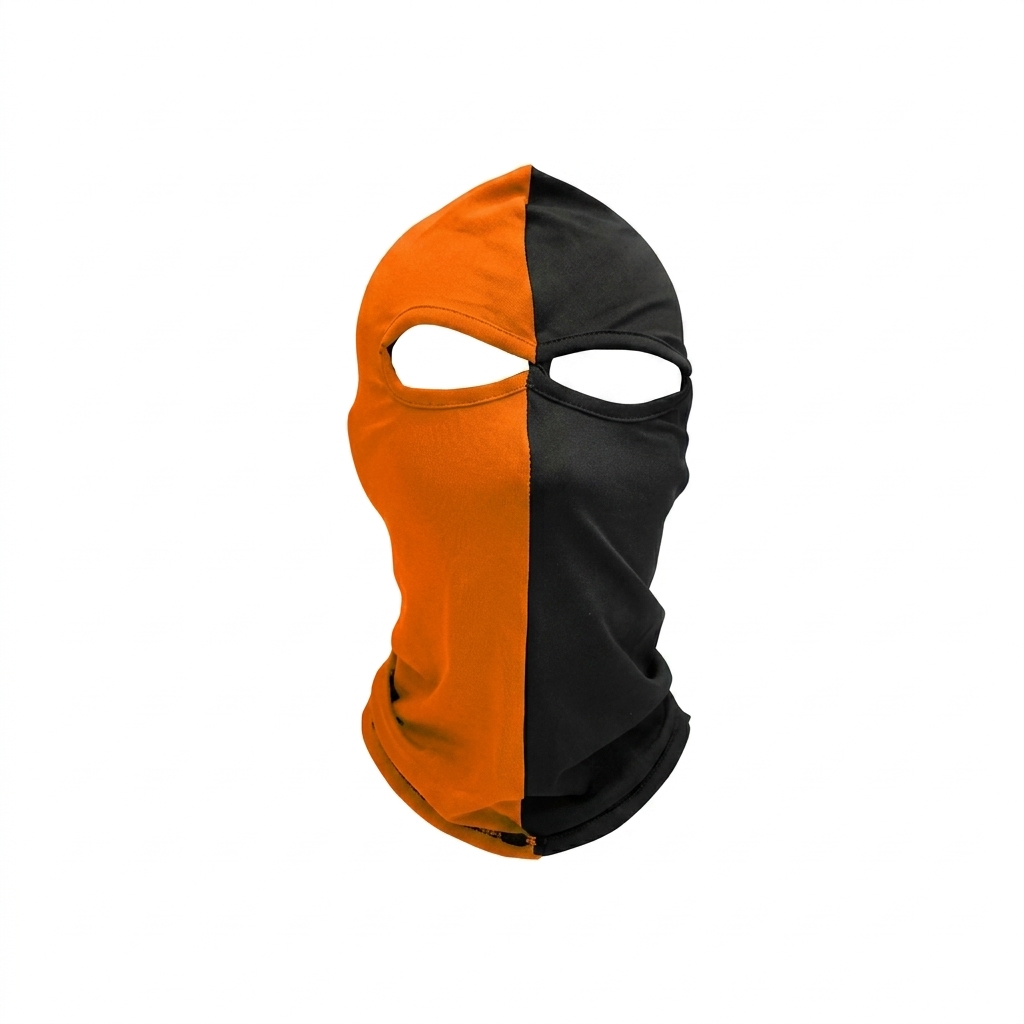 Ultras Culture - Balaclava - Orange/Black by Ultras Culture - Football Streetwear Merchandise
