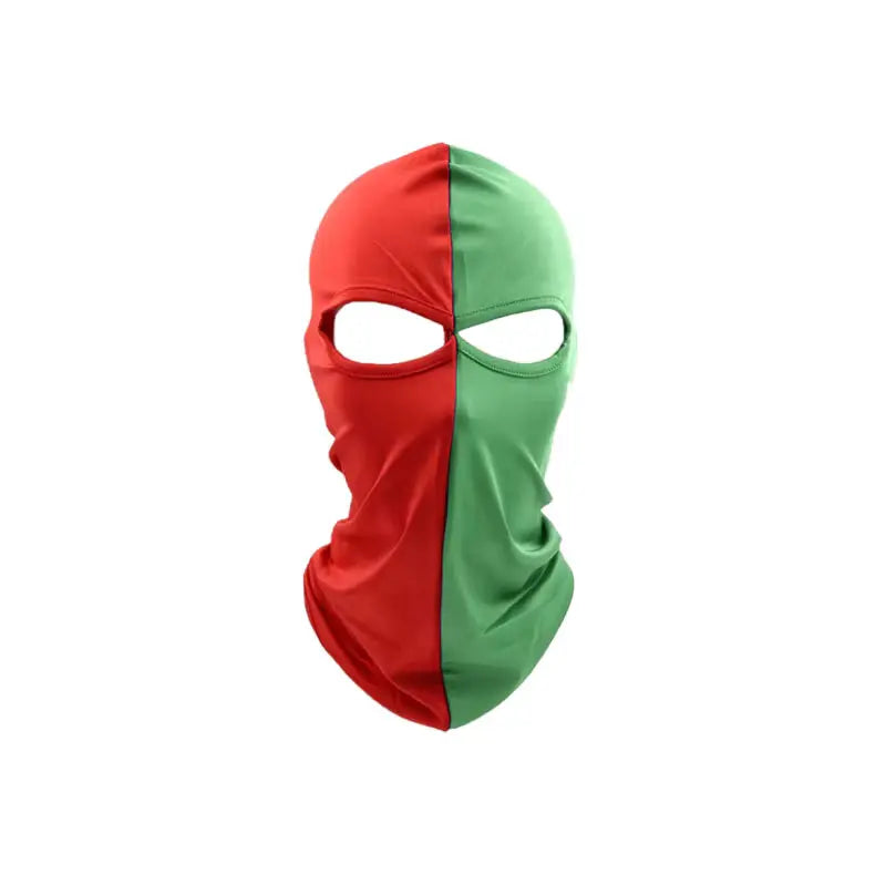 Ultras Culture - Balaclava - Red/Green by Ultras Culture - Football Streetwear Merchandise