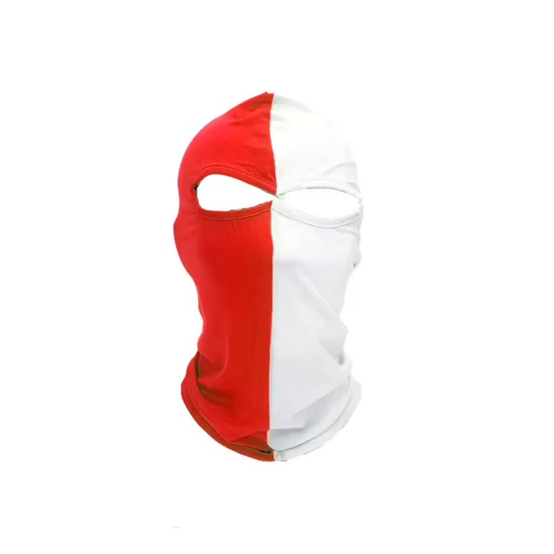 Ultras Culture - Balaclava - Red/White by Ultras Culture - Football Streetwear Merchandise