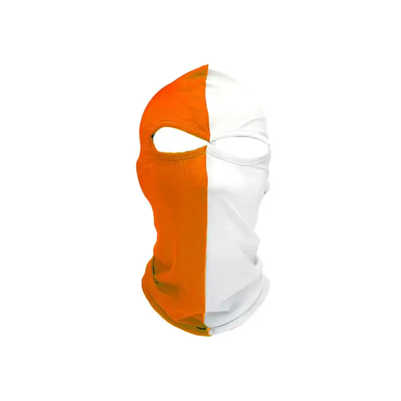Ultras Culture - Balaclava - Orange/White by Ultras Culture - Football Streetwear Merchandise
