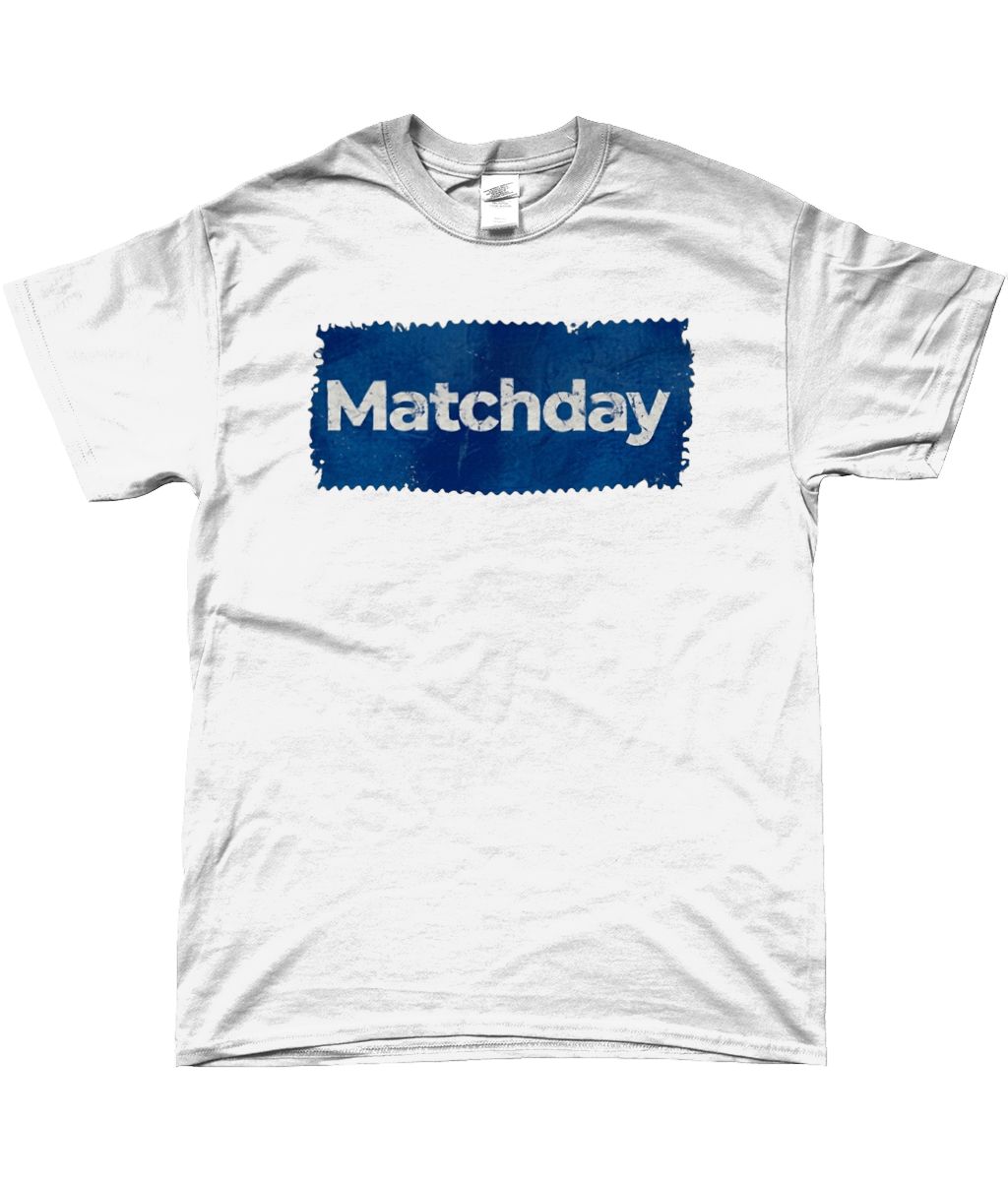 Ultras Culture – Matchday T-Shirt - Blue/White by Ultras Culture - Football Streetwear Merchandise