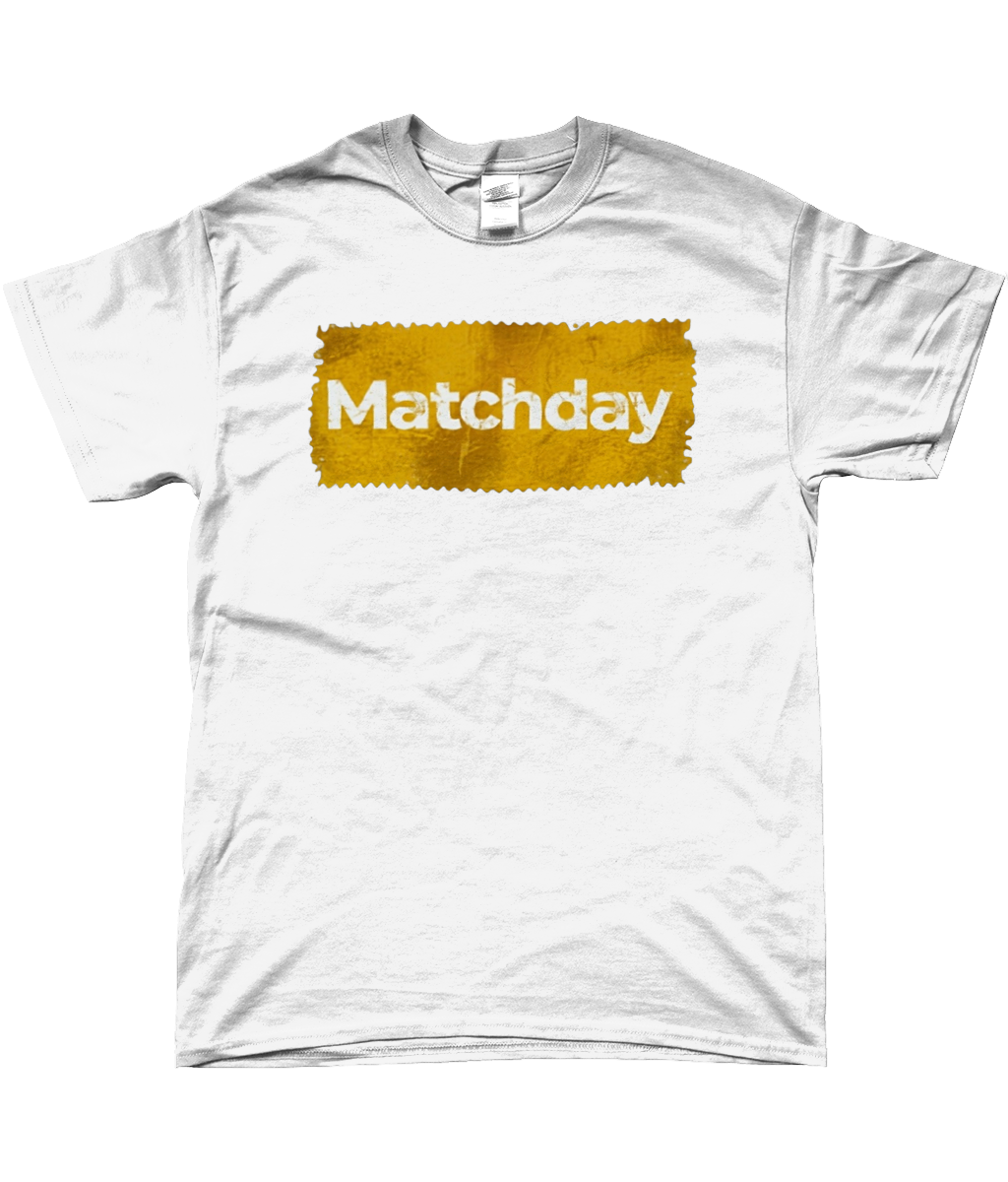 Ultras Culture – Matchday T-Shirt - Yellow/White