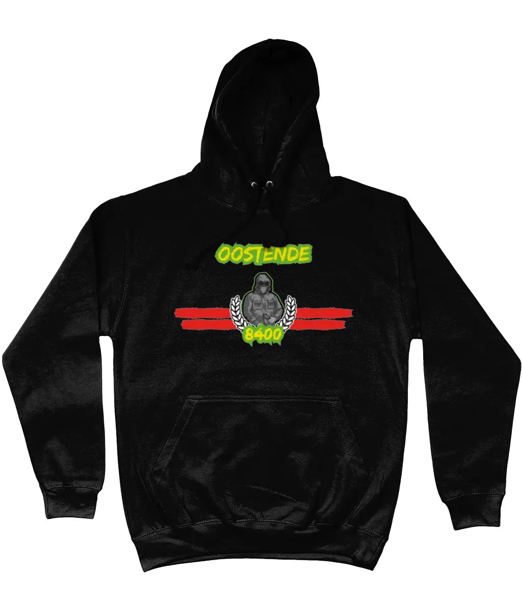 Oostende - 8400 - Hoodie by Ultras Culture - Football Streetwear Merchandise