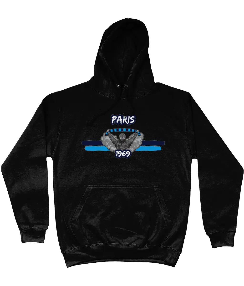 Paris - 1969 - Hoodie by Ultras Culture - Football Streetwear Merchandise