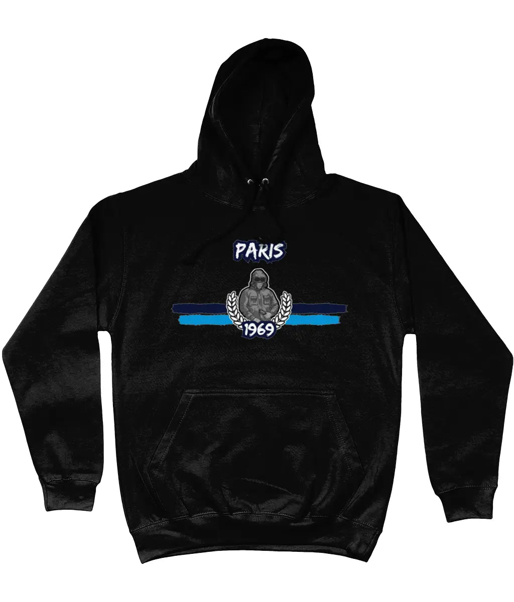 Paris - 1969 - Hoodie by Ultras Culture - Football Streetwear Merchandise