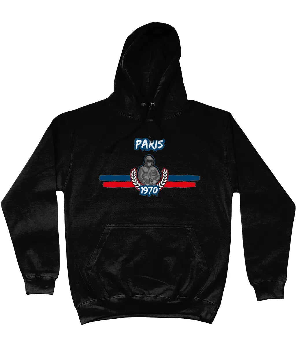 Paris - 1970 - Hoodie by Ultras Culture - Football Streetwear Merchandise