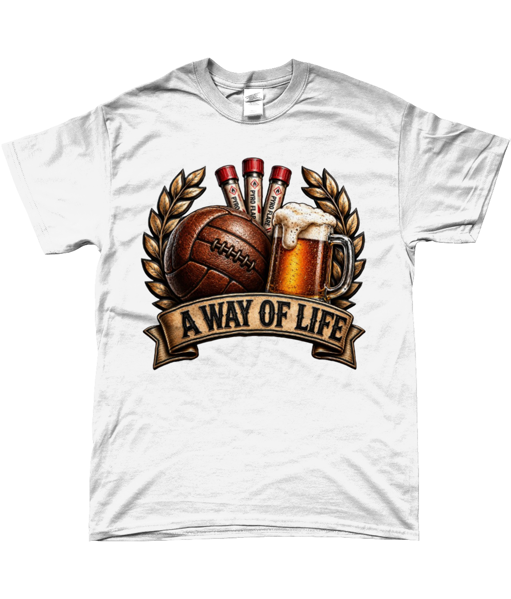 Ultras Culture - A Way Of Life - T-Shirt by Ultras Culture - Football Streetwear Merchandise