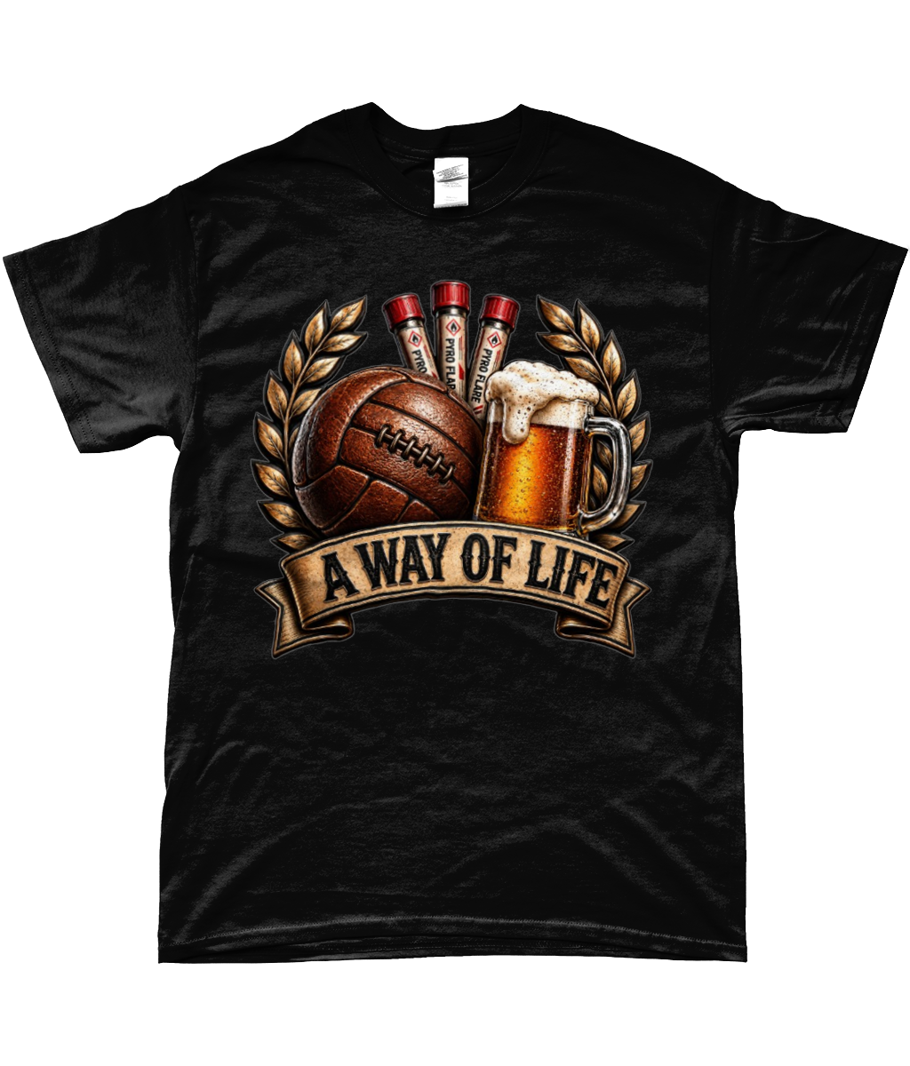 Ultras Culture - A Way Of Life - T-Shirt by Ultras Culture - Football Streetwear Merchandise