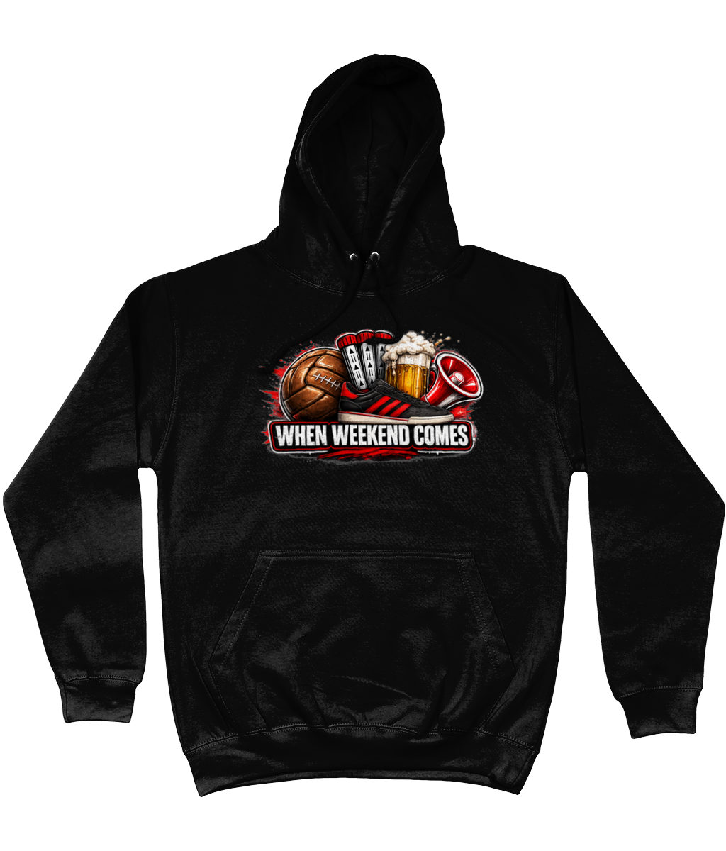 Ultras Culture - When Weekend Comes - Hoodie by Ultras Culture - Football Streetwear Merchandise