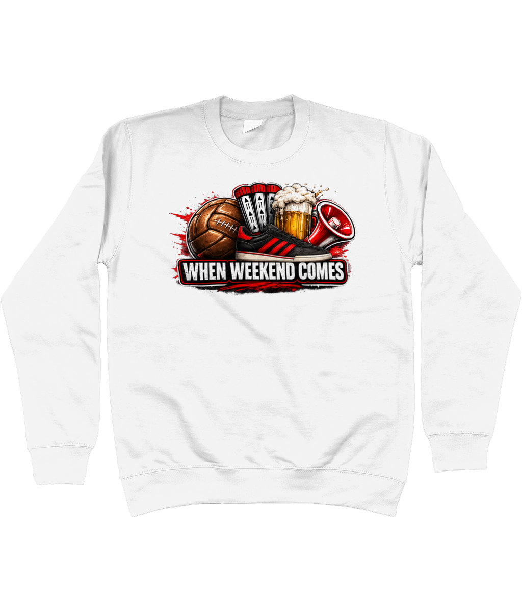 Ultras Culture - When Weekend Comes - Sweater by Ultras Culture - Football Streetwear Merchandise