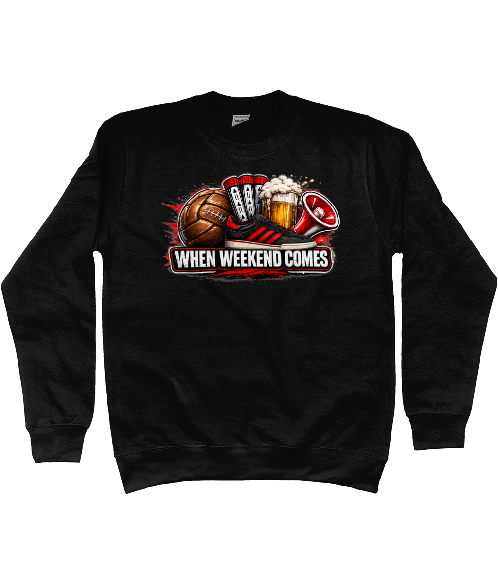 Ultras Culture - When Weekend Comes - Sweater by Ultras Culture - Football Streetwear Merchandise