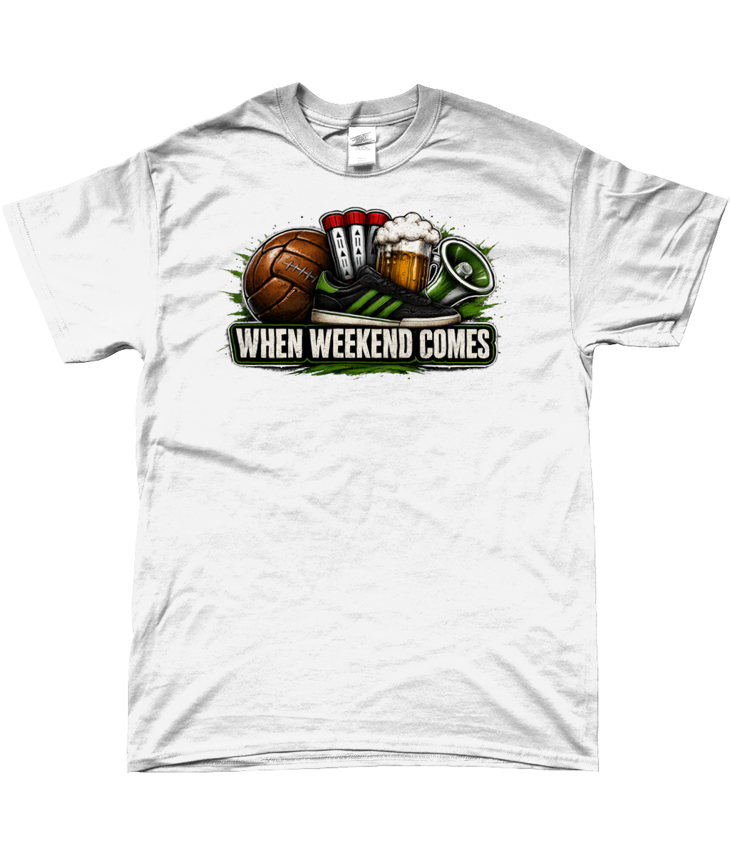 Ultras Culture - When Weekend Comes - T-Shirt by Ultras Culture - Football Streetwear Merchandise