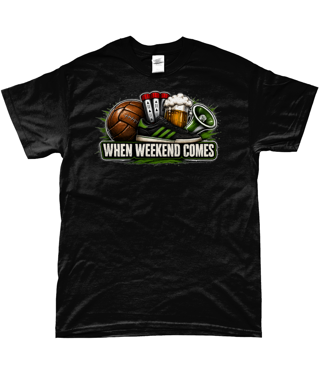 Ultras Culture - When Weekend Comes - T-Shirt by Ultras Culture - Football Streetwear Merchandise