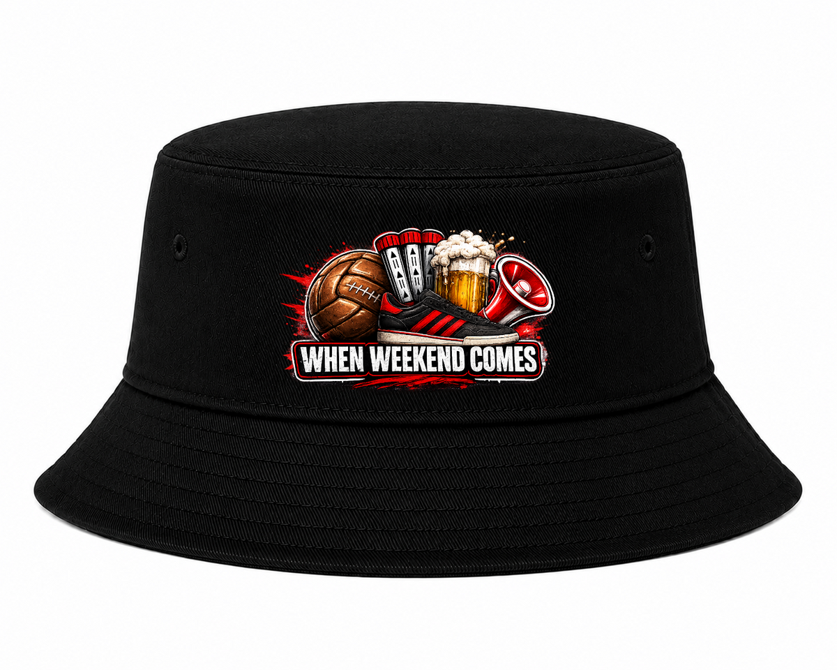 Ultras Culture - When Weekend Comes - Bucket Hat by Ultras Culture - Football Streetwear Merchandise