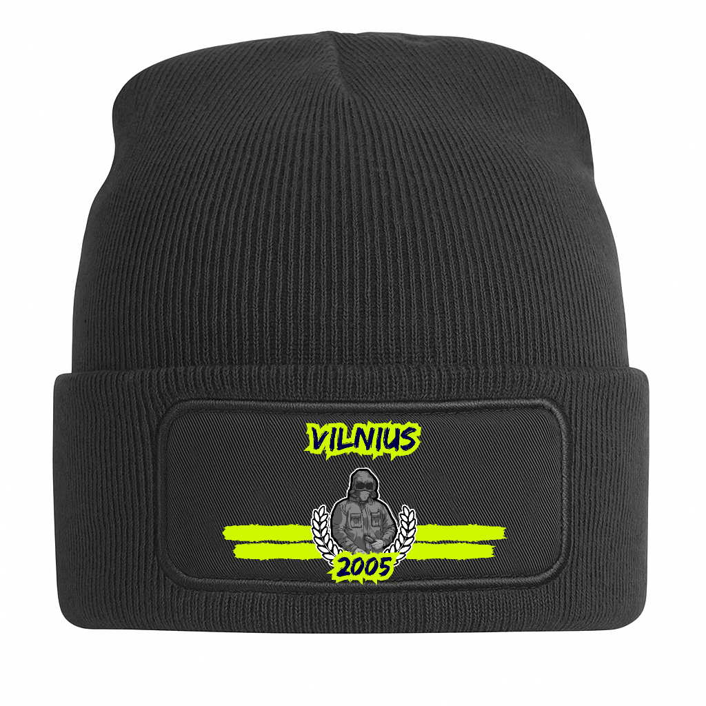 Vilnius 2005 Football Beanie by Ultras Culture
