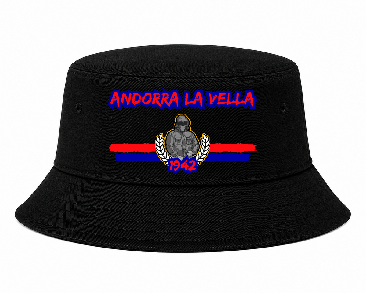Andorra la Vella 1942 Football Bucket Hat by Ultras Culture