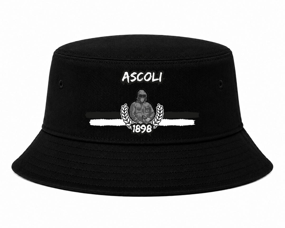 Ascoli 1898 Football Bucket Hat by Ultras Culture