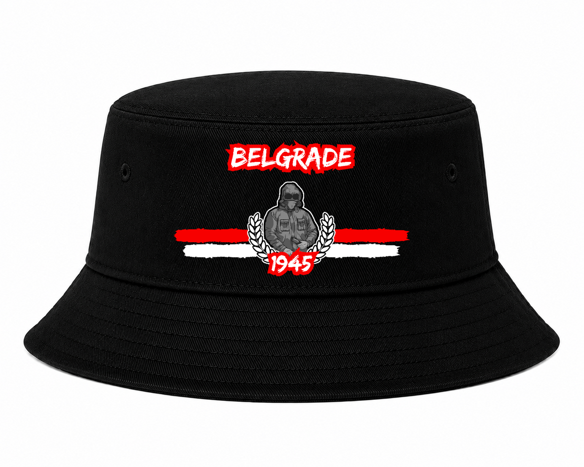 Belgrade 1945 Football Bucket Hat by Ultras Culture