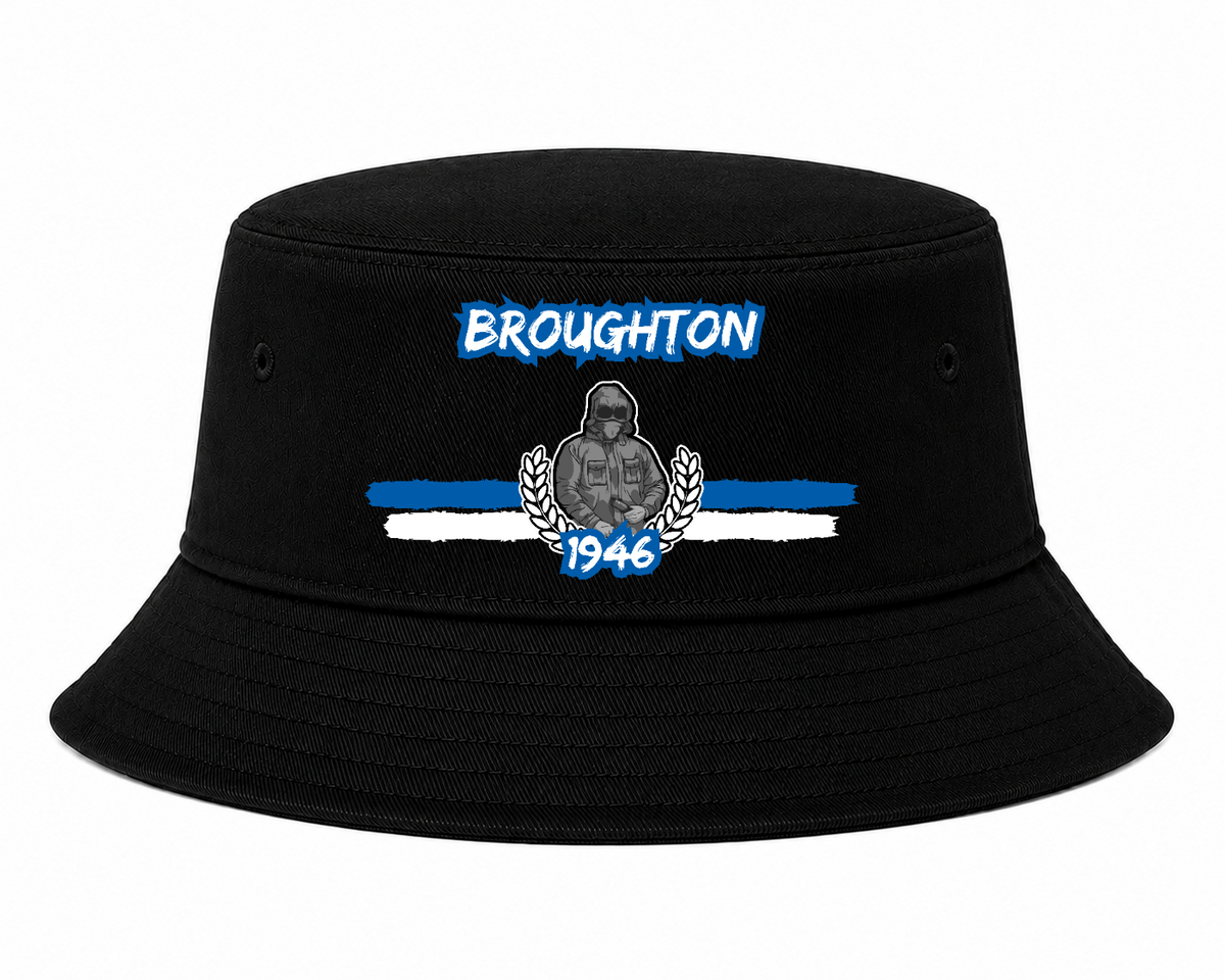 Broughton 1946 Football Bucket Hat by Ultras Culture