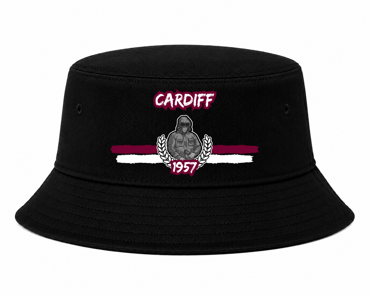 Cardiff 1957 Football Bucket Hat by Ultras Culture