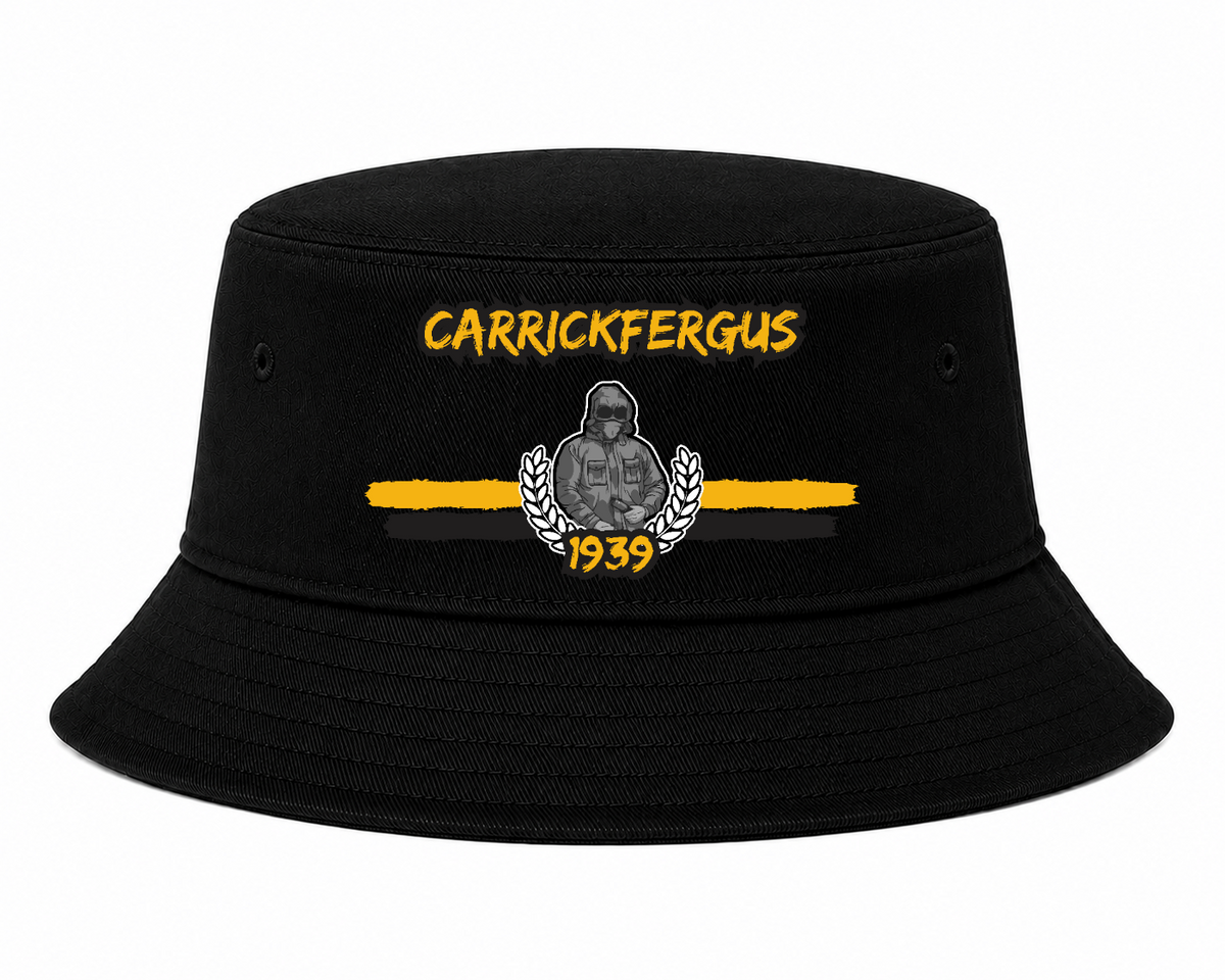 Carrickfergus 1939 Football Bucket Hat by Ultras Culture