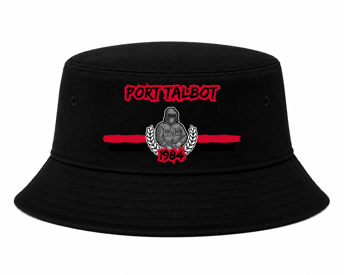 Port Talbot 1984 Football Bucket Hat by Ultras Culture