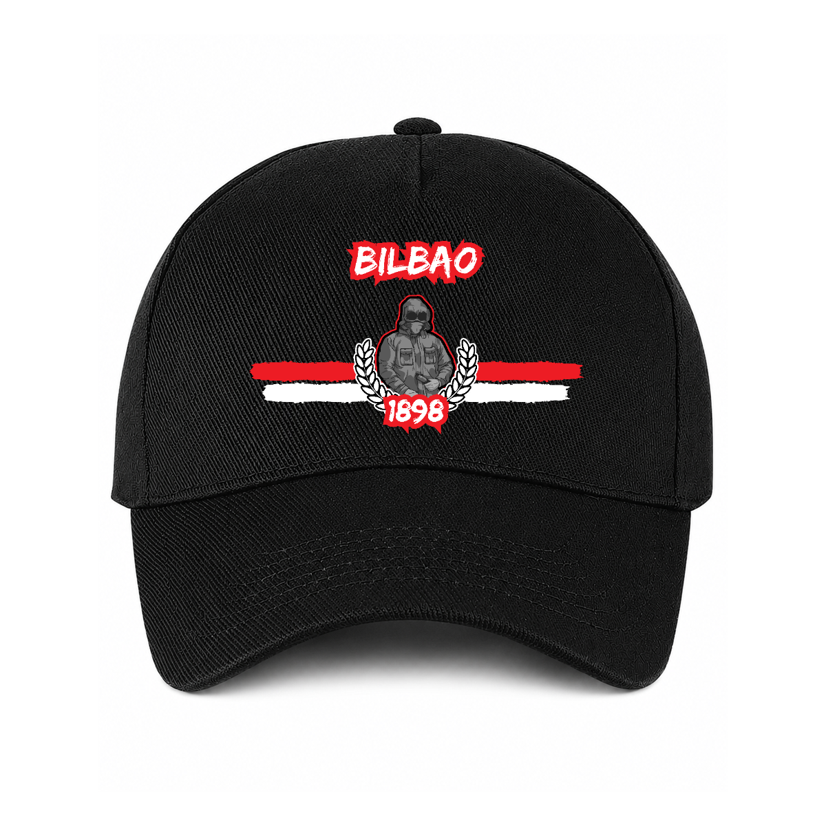 Ultras Culture Bilbao 1898 PYRO Cap – Black Football Supporters Streetwear