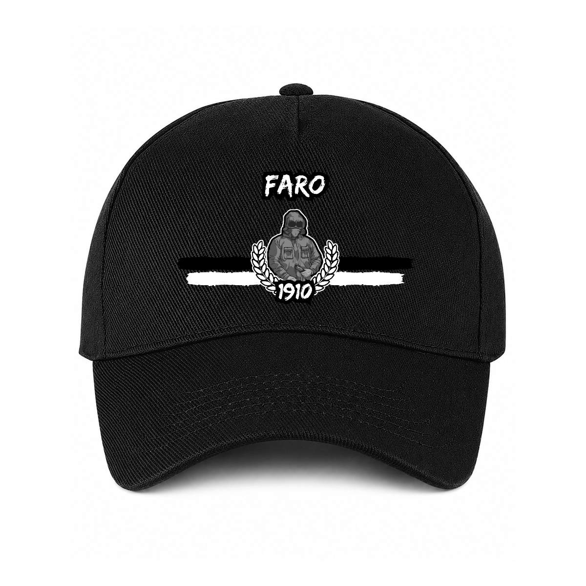 Ultras Culture Faro 1910 PYRO Cap – Black Football Supporters Streetwear