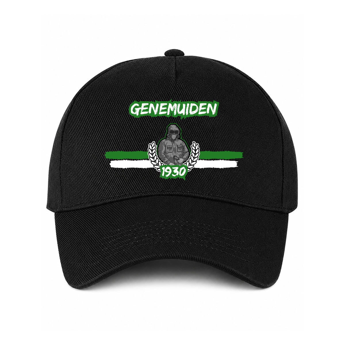Ultras Culture Genemuiden 1930 PYRO Cap – Black Football Supporters Streetwear