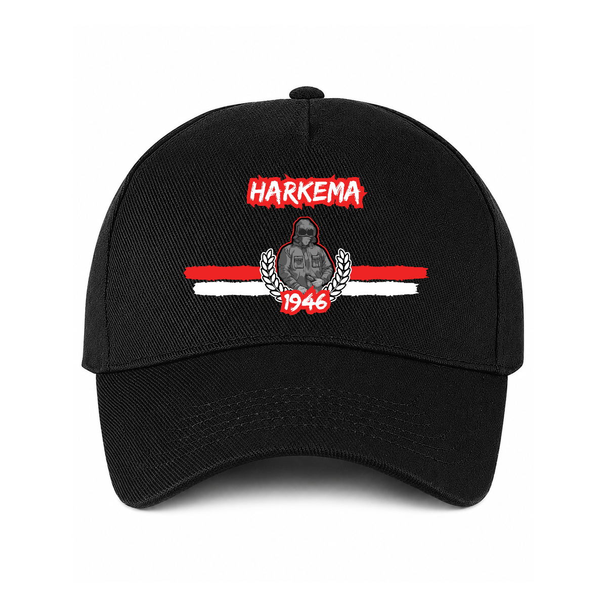 Ultras Culture Harkema 1946 PYRO Cap – Black Football Supporters Streetwear
