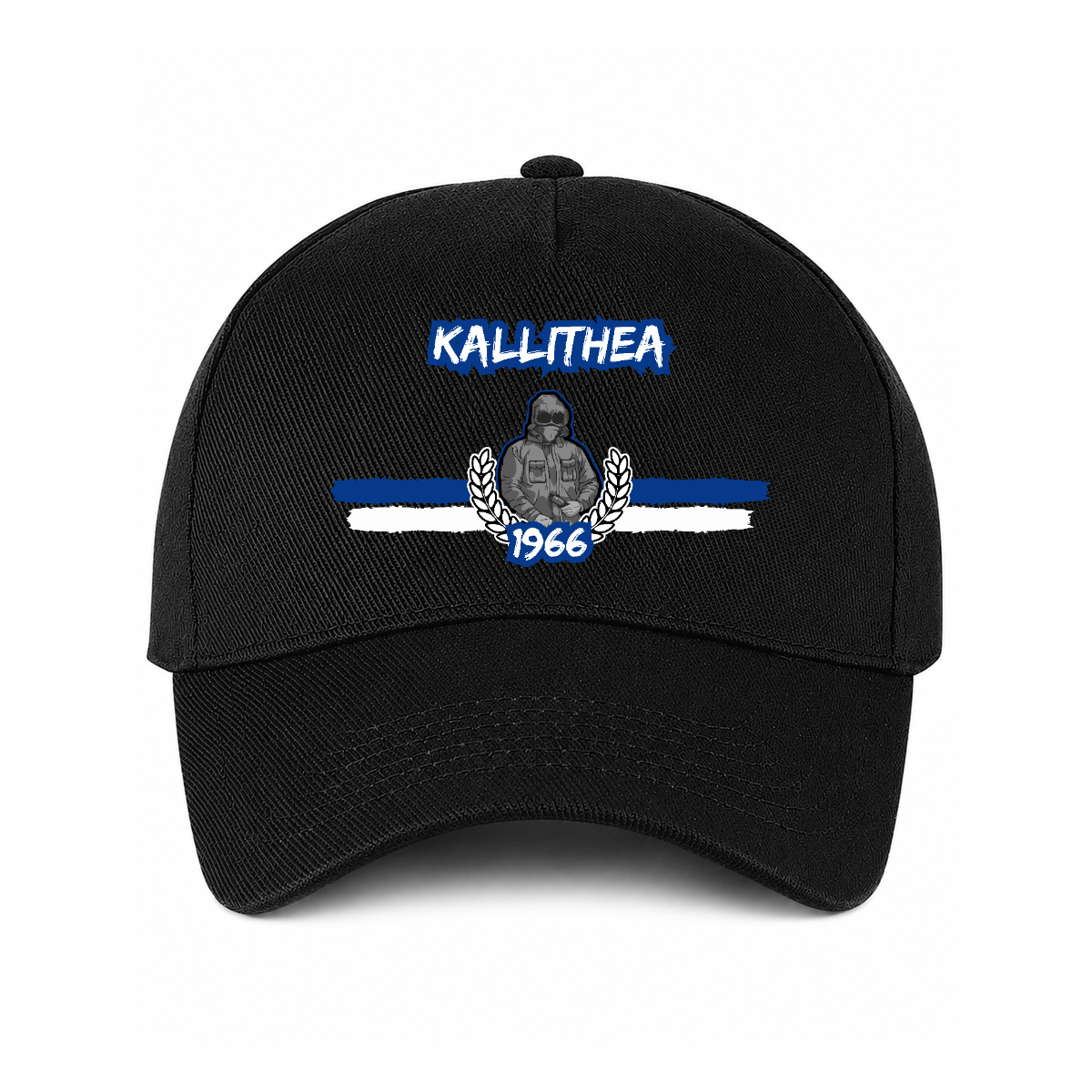 Ultras Culture Kallithea 1966 PYRO Cap – Black Football Supporters Streetwear