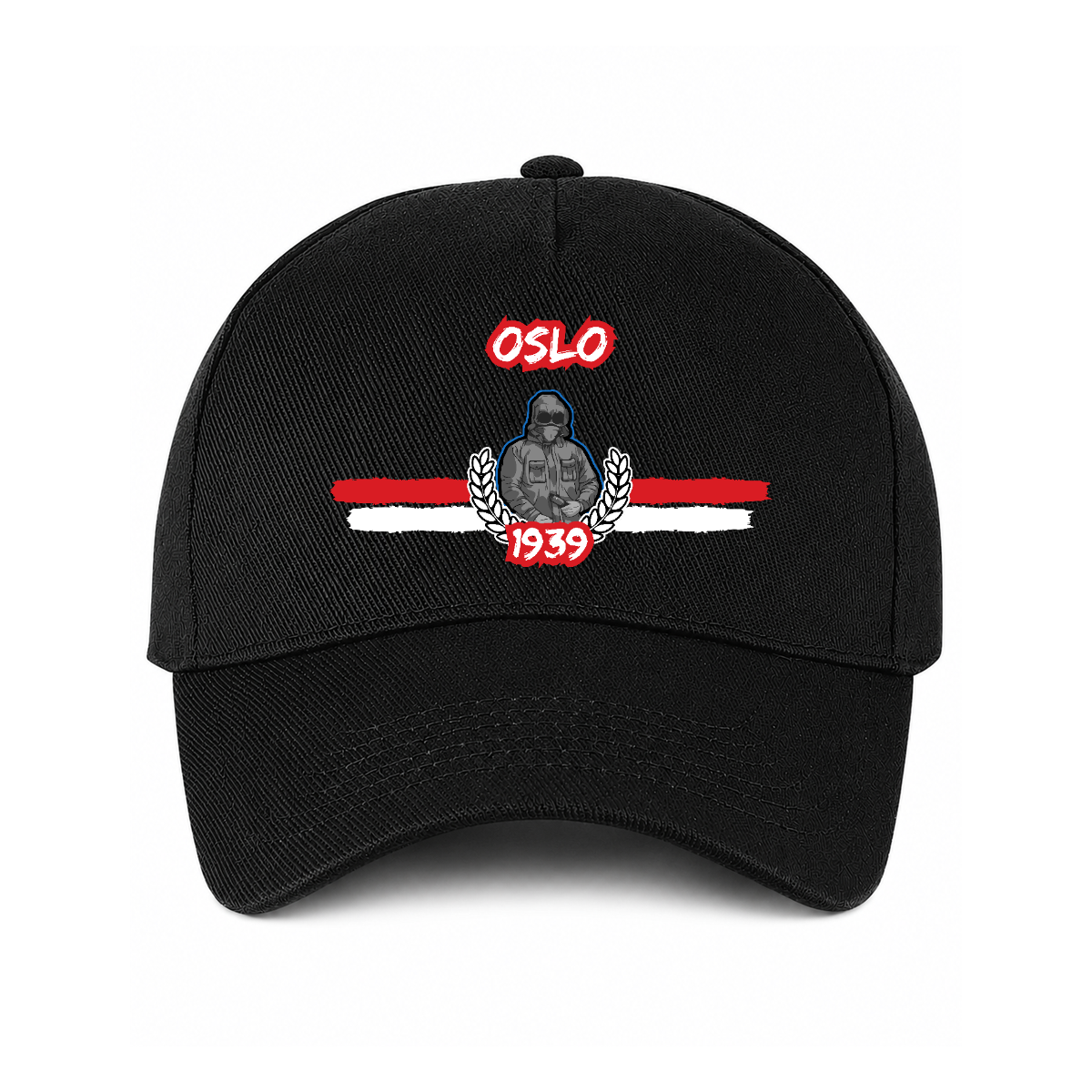 Ultras Culture Oslo 1939 PYRO Cap – Black Football Supporters Streetwear