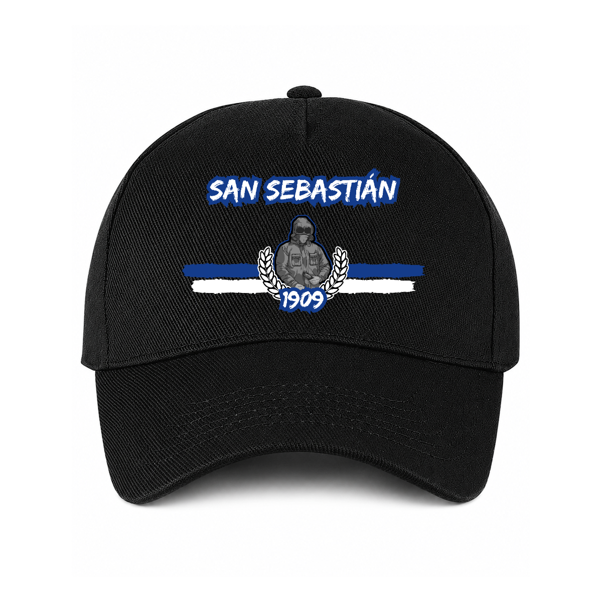 Ultras Culture San Sebastián 1909 PYRO Cap – Black Football Supporters Streetwear