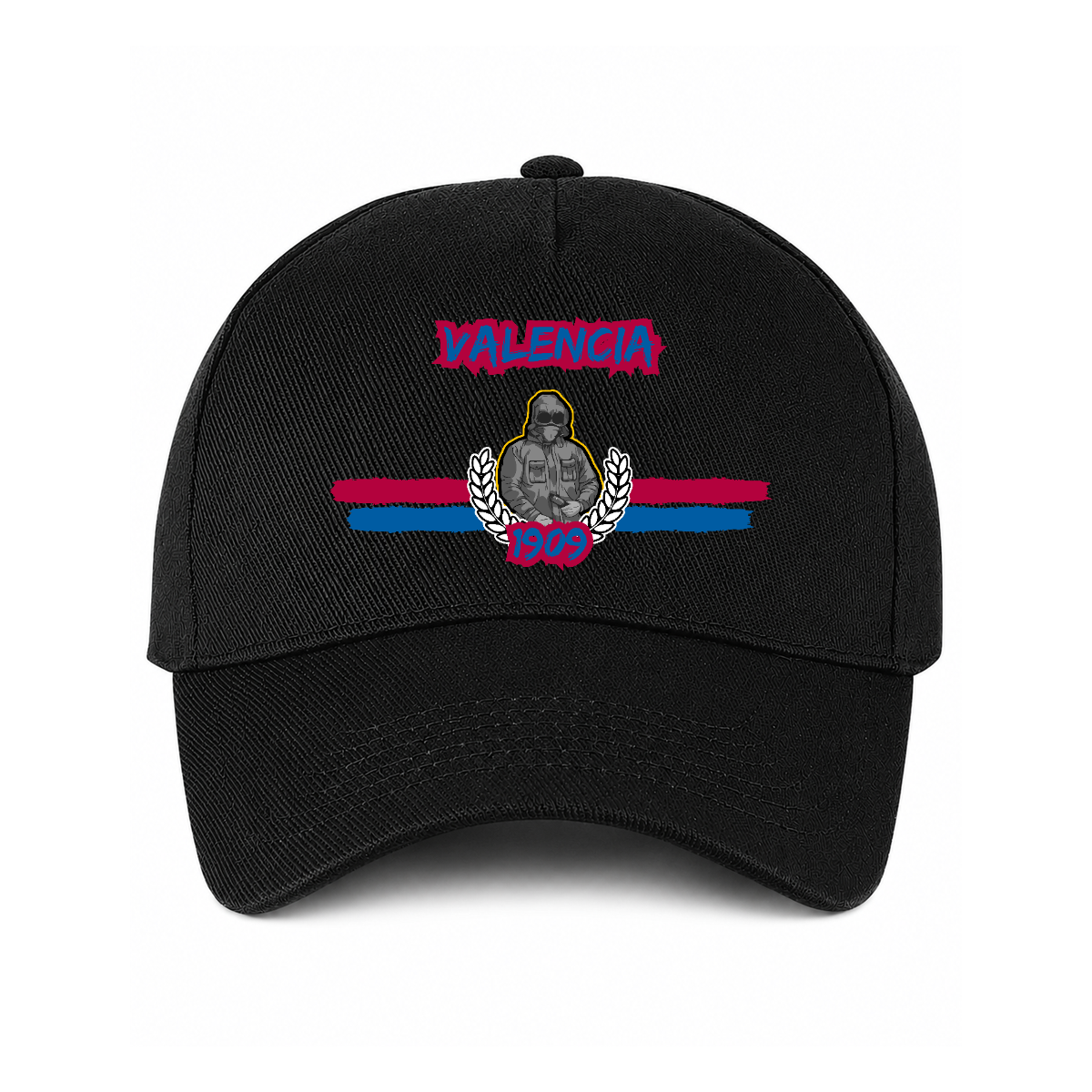 Ultras Culture Valencia 1909 PYRO Cap – Black Football Supporters Streetwear