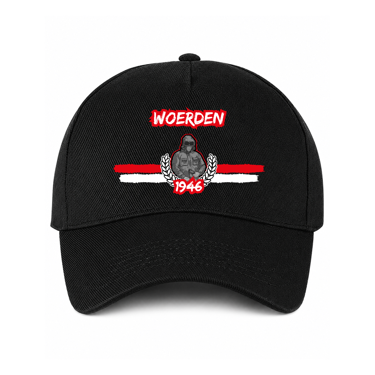 Ultras Culture Woerden 1946 PYRO Cap – Black Football Supporters Streetwear
