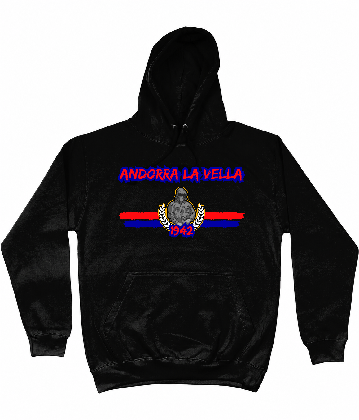 Andorra la Vella 1942 Football Hoodie by Ultras Culture