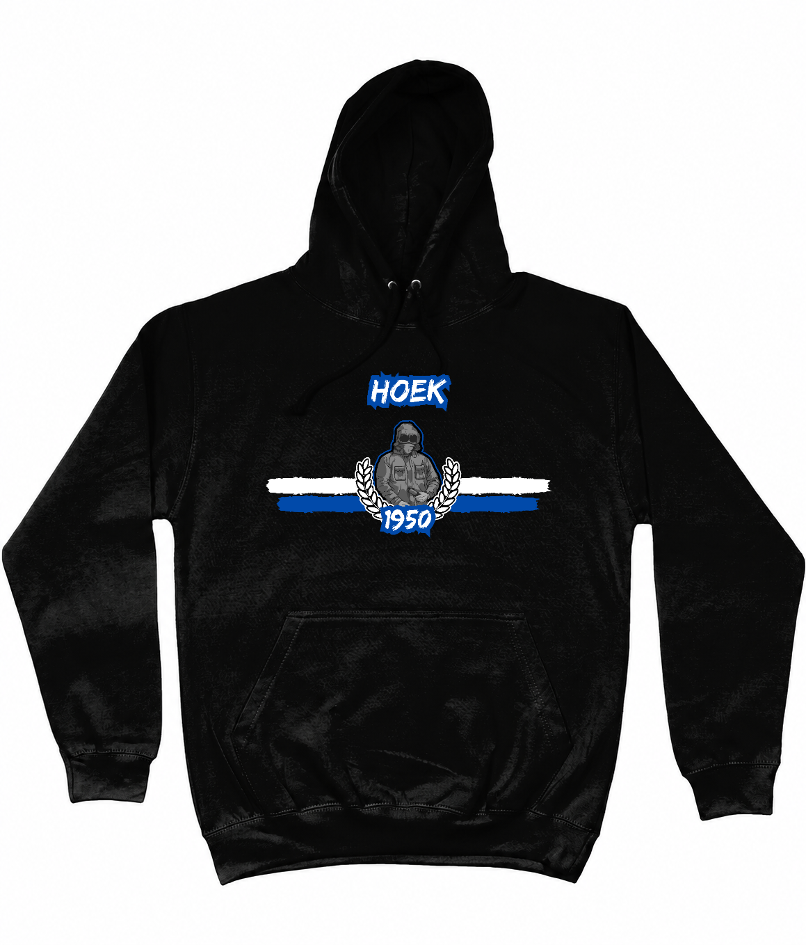 Ultras Culture Hoek 1950 PYRO Hoodie – Black Football Supporters Streetwear