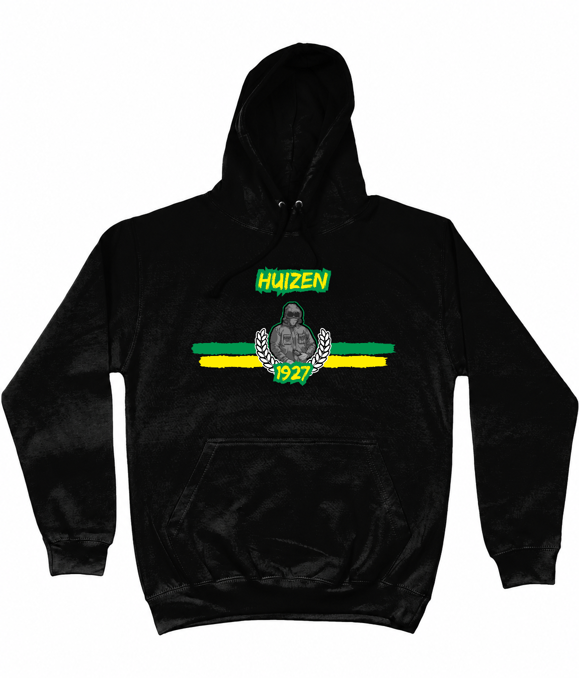 Ultras Culture Huizen 1927 PYRO Hoodie – Black Football Supporters Streetwear