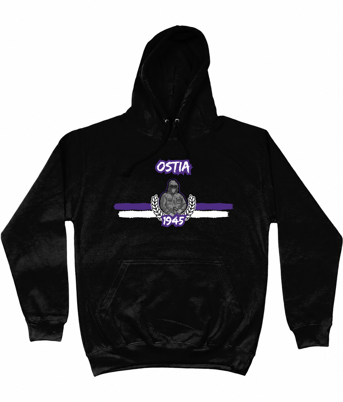Ostia 1945 Football Hoodie by Ultras Culture