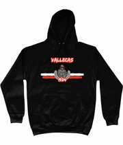 Ultras Culture Vallecas 1924 PYRO Hoodie – Black Football Supporters Streetwear