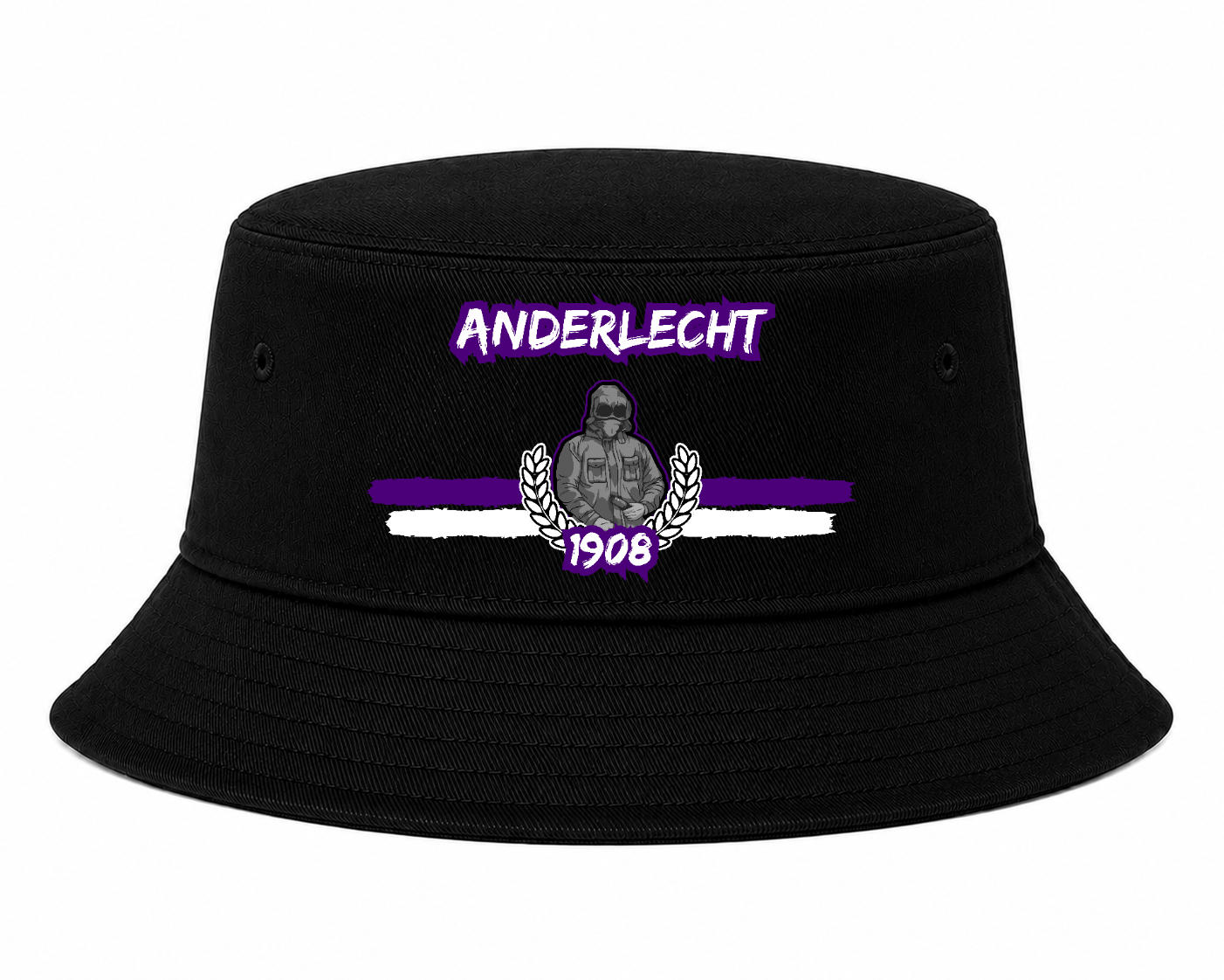 Anderlecht - 1908 - Bucket Hat by Ultras Culture - Football Streetwear Merchandise