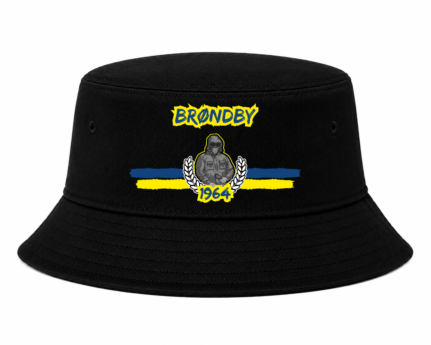 Brøndby - 1964 - Bucket Hat by Ultras Culture - Football Streetwear Merchandise