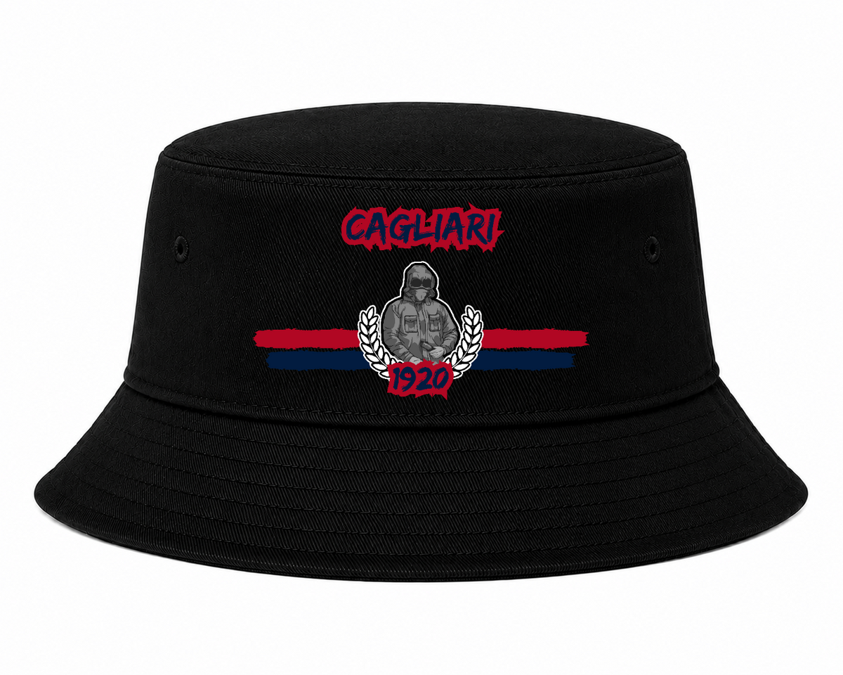 Cagliari - 1920 - Bucket Hat by Ultras Culture - Football Streetwear Merchandise