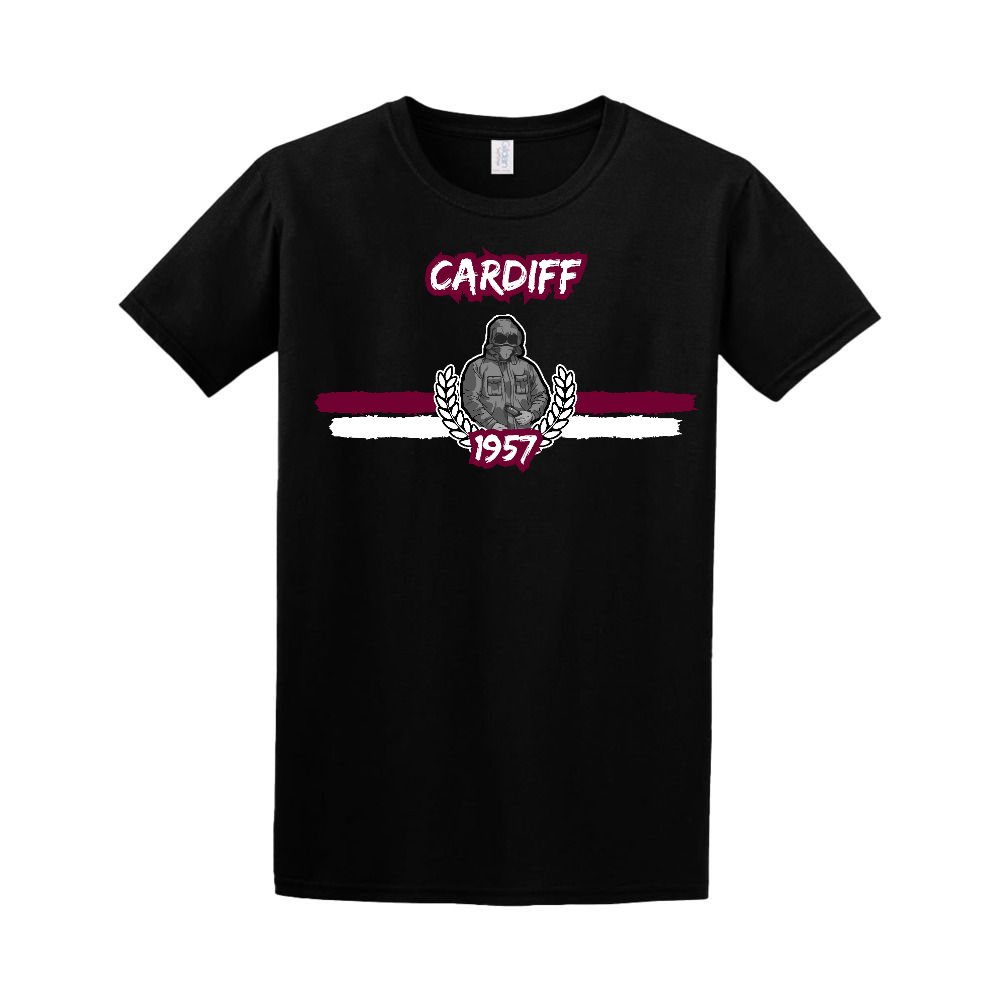 Cardiff 1957 Citystripe T-Shirt by Ultras Culture