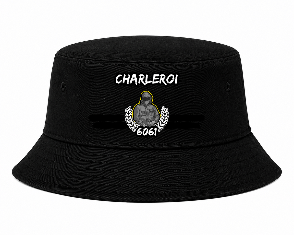 Charleroi - 6061 - Bucket Hat by Ultras Culture - Football Streetwear Merchandise