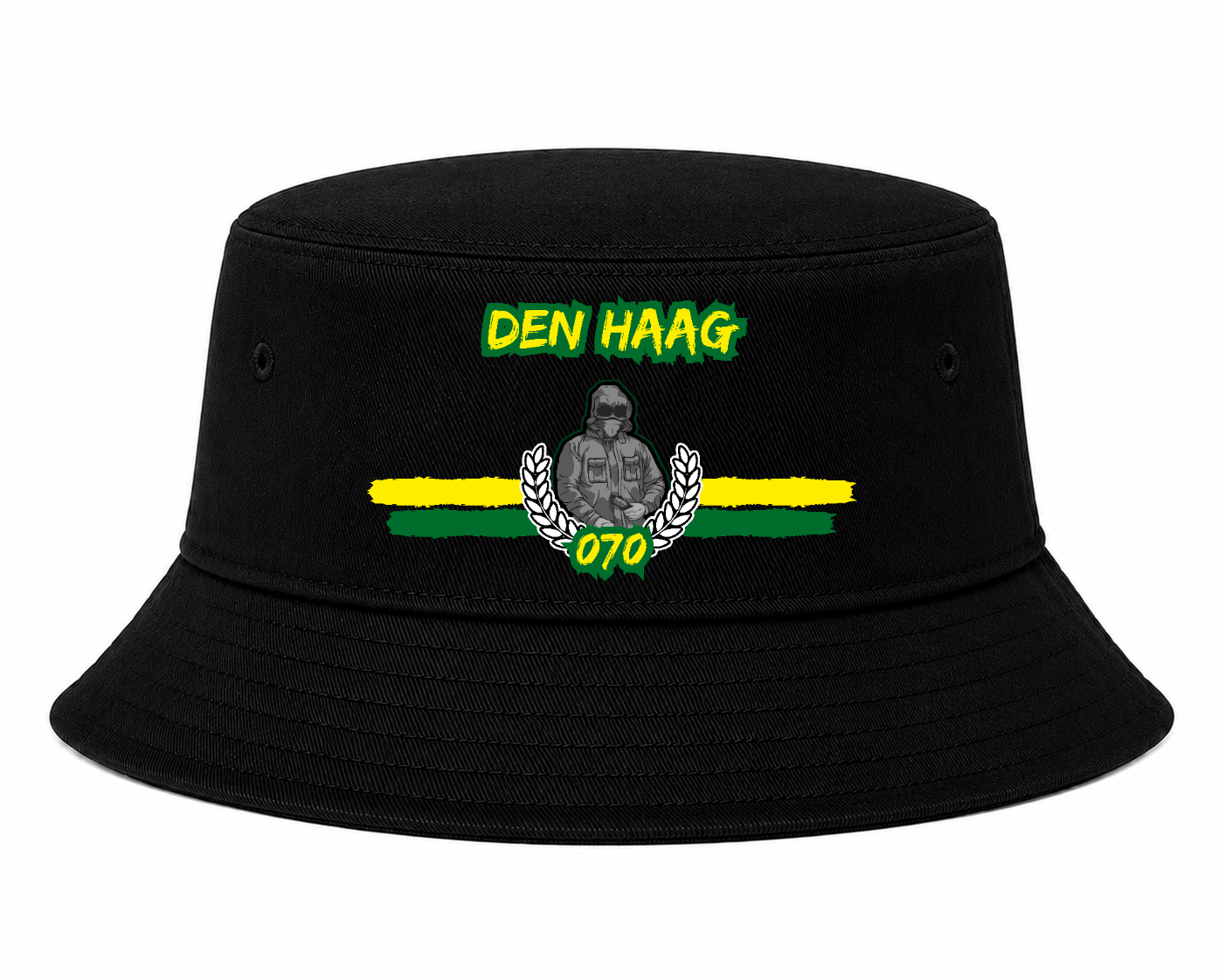 Den Haag - 070 - Bucket Hat by Ultras Culture - Football Streetwear Merchandise