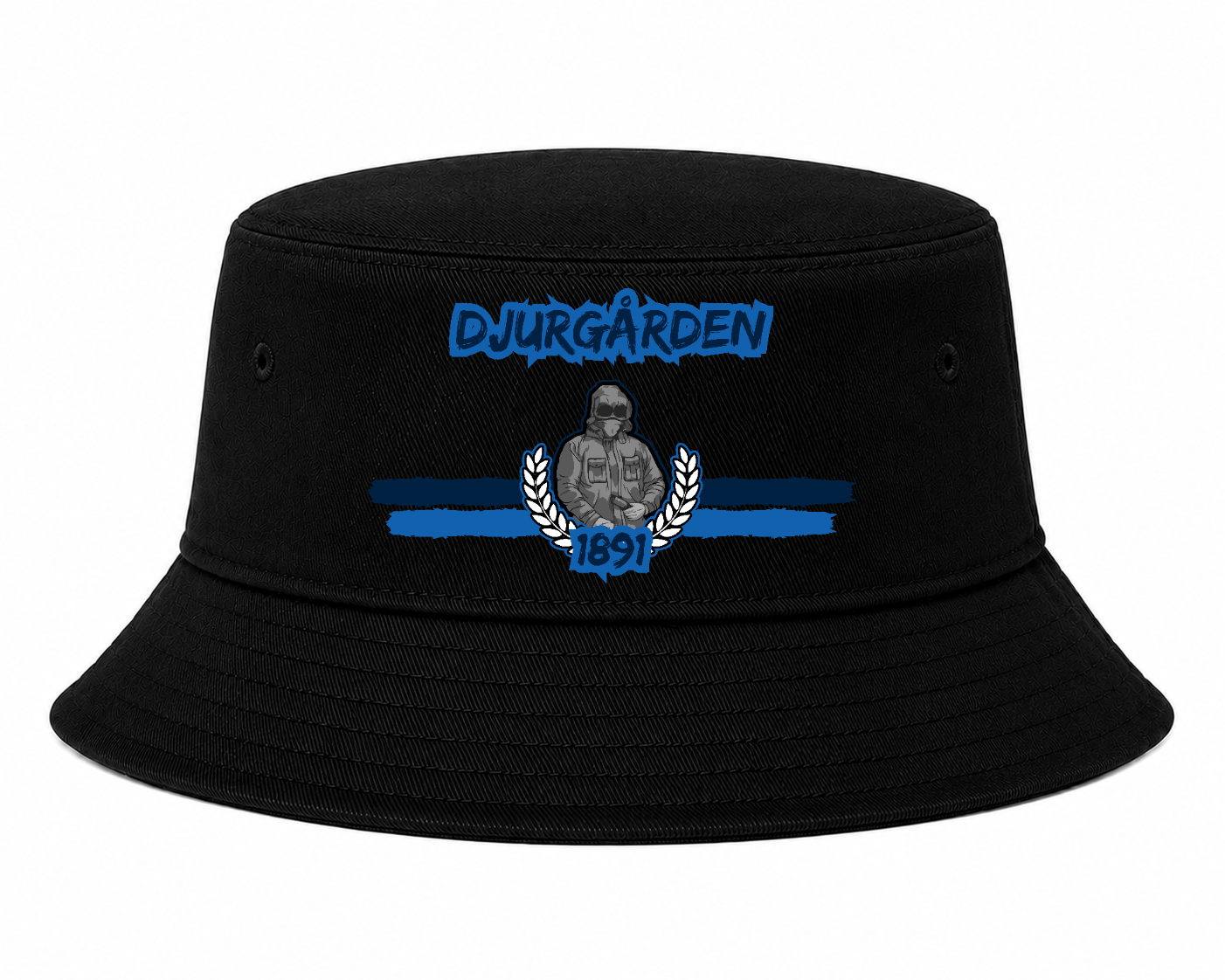 Djurgården - 1891 - Bucket Hat by Ultras Culture - Football Streetwear Merchandise