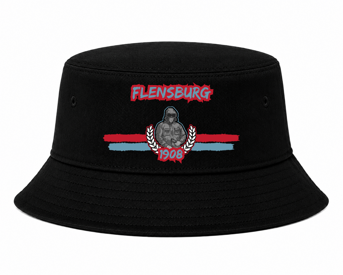 Flensburg - 1908 - Bucket Hat by Ultras Culture - Football Streetwear Merchandise