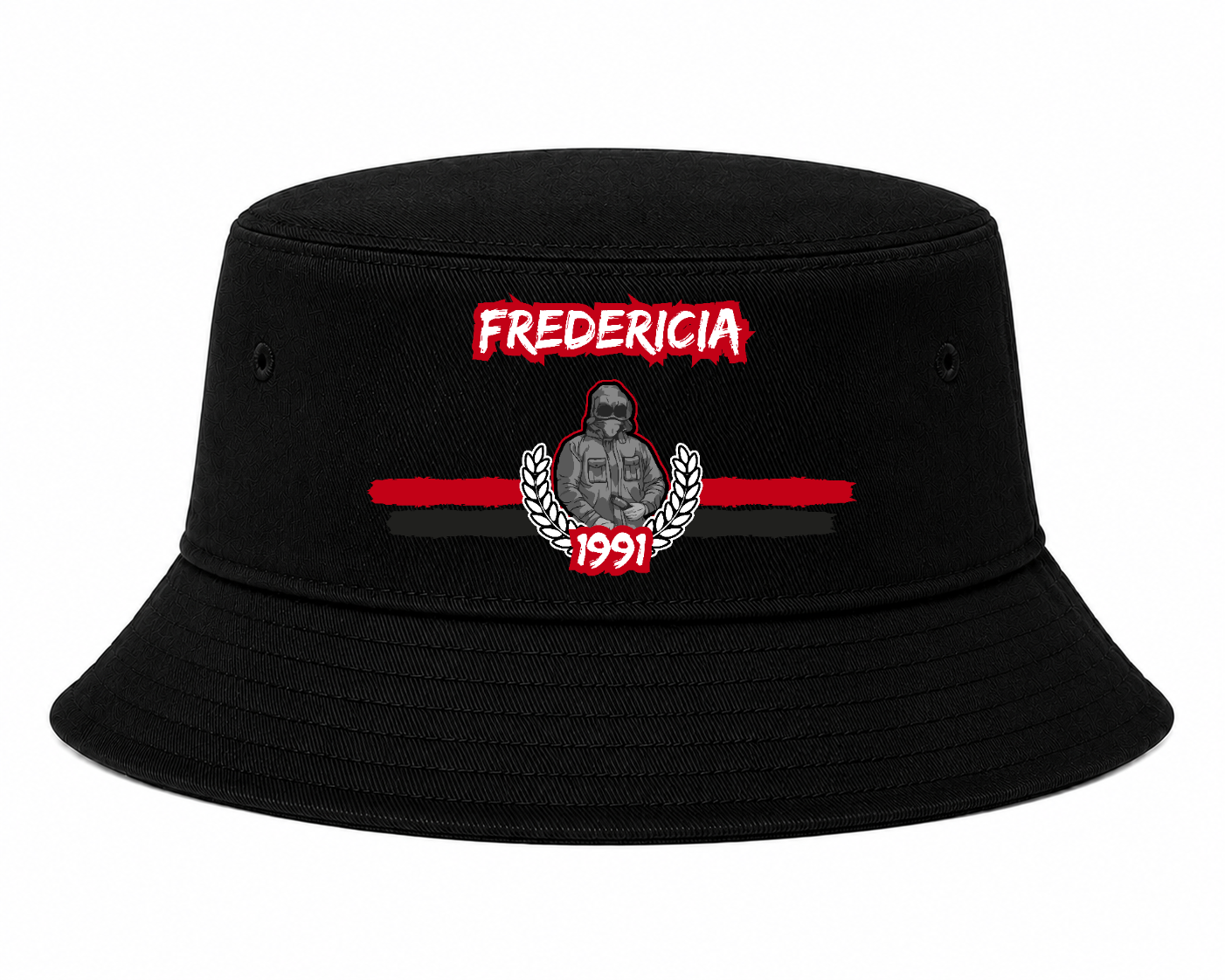 Fredericia - 1991 - Bucket Hat by Ultras Culture - Football Streetwear Merchandise
